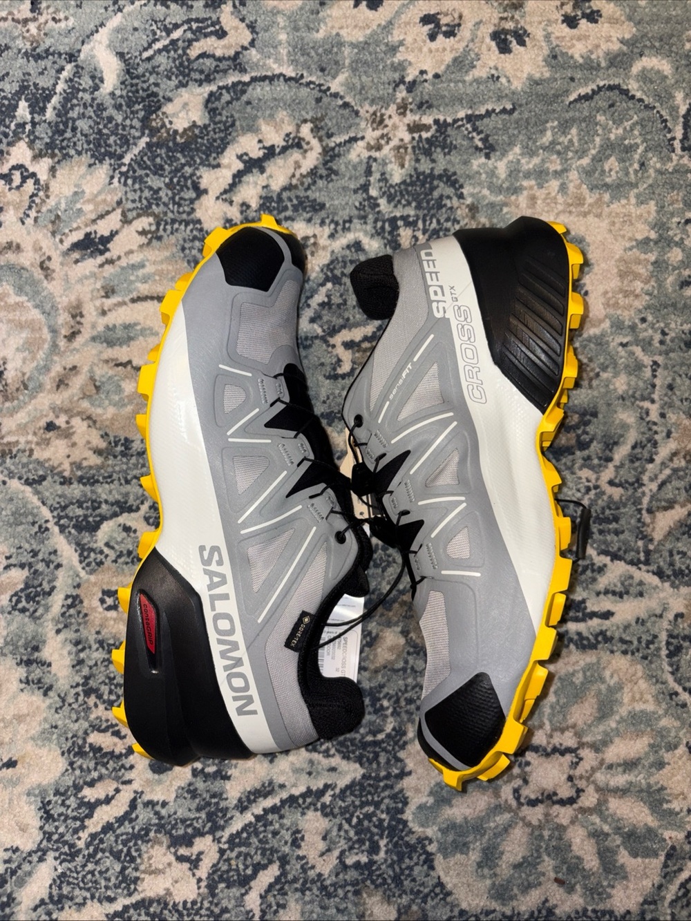 Salomon Men’s Trail Sneakers - Gray/Yellow